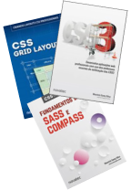 CSS - pacote com 3 livros